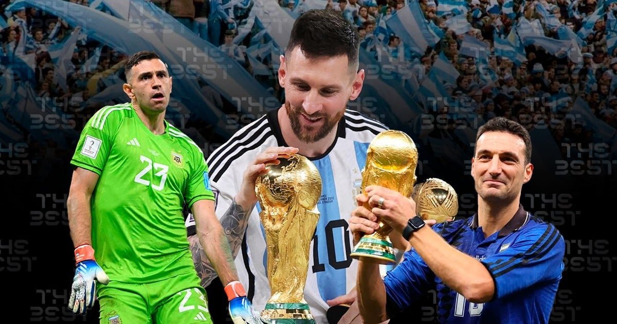 Argentina arrasa en The Best