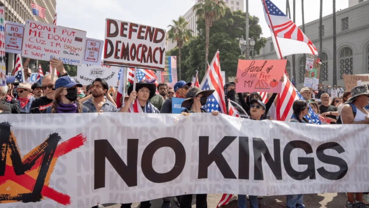 Estados Unidos bajo fuego: la marcha 