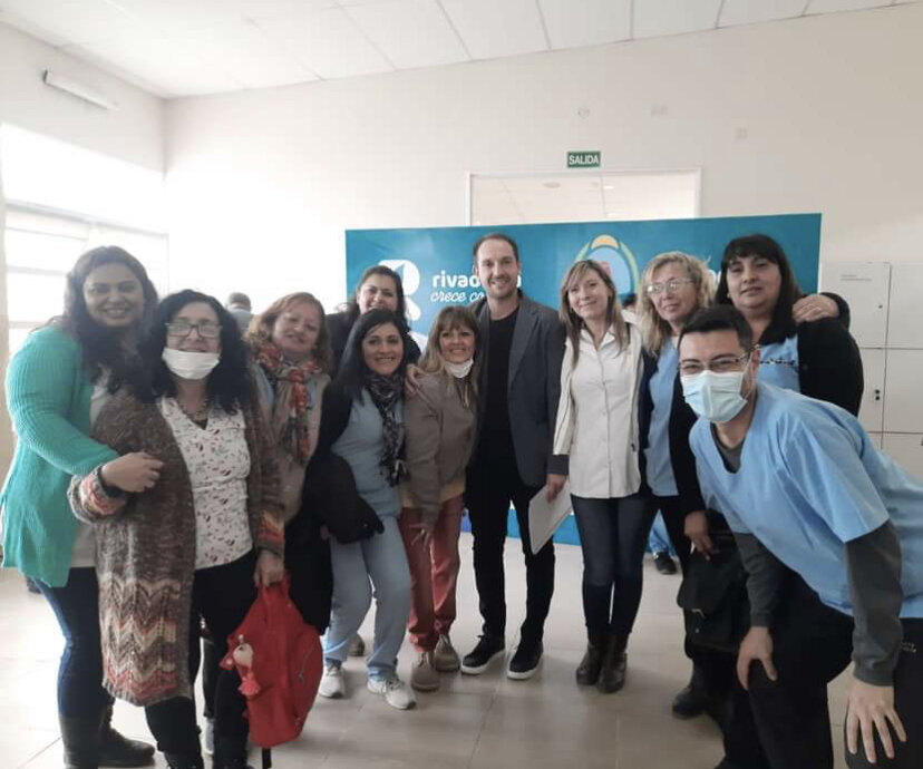 Gustavo Cabrera y la reestructuración del Área de Salud de Rivadavia para fortalecer la atención primaria