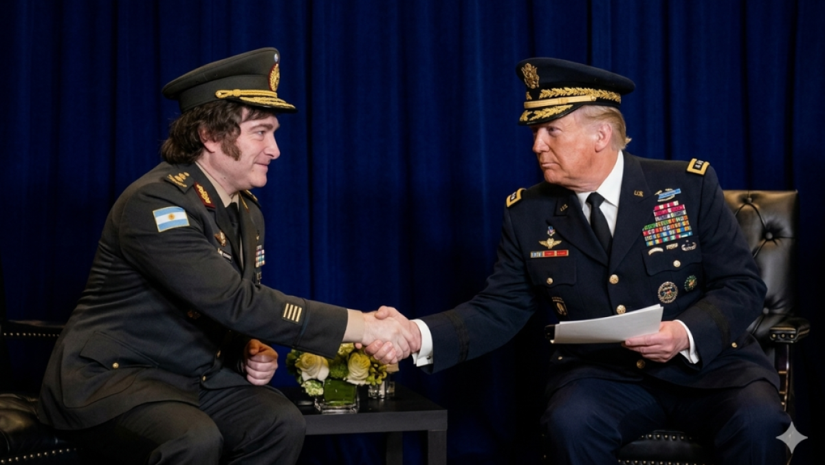 Soberan&iacute;a en decreto: Milei autoriz&oacute; el ingreso de tropas de EE.UU. sin pasar por el Congreso