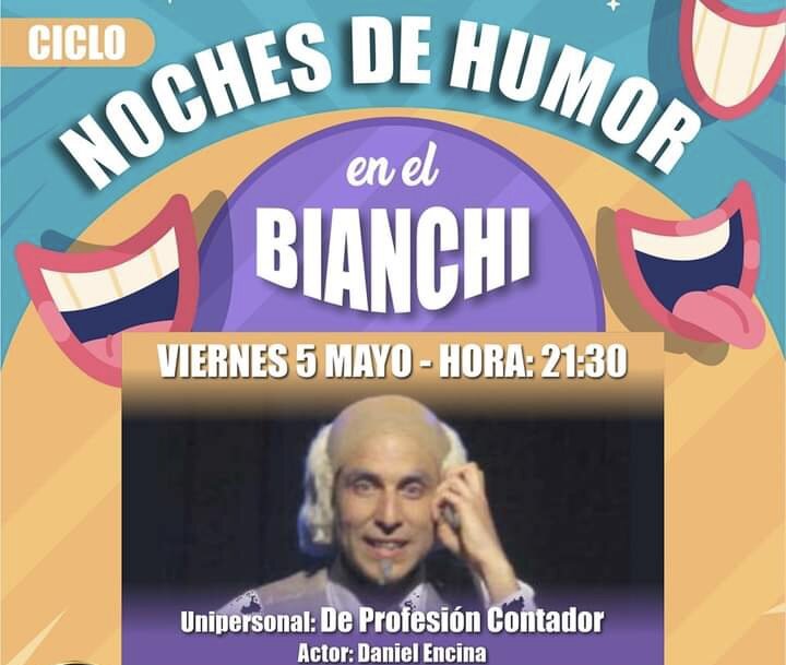 Noches de humor en el Bianchi presenta: “De profesión Cantador”