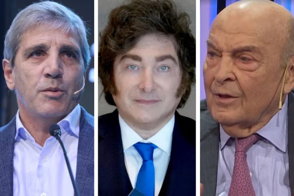 El ocaso de los &iacute;dolos: Milei y Caputo rompen el espejo de Cavallo para negar el fantasma del corralito