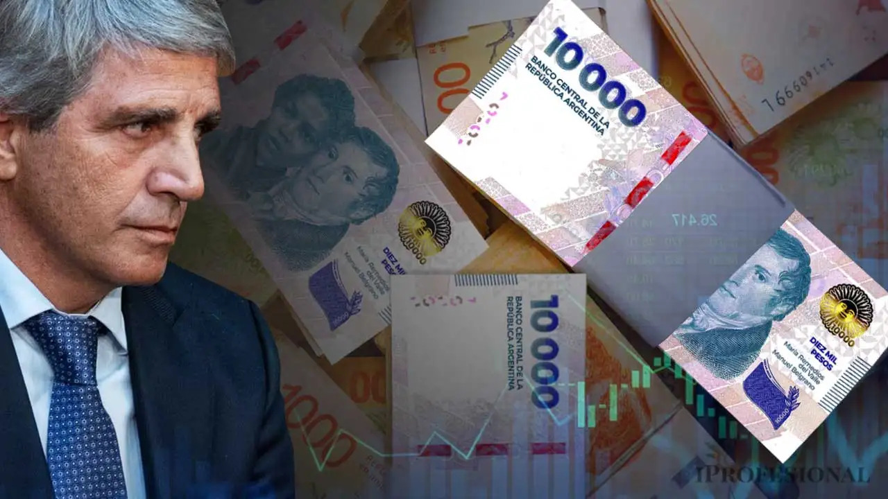 El mercado le soltó la mano a Caputo: no logró renovar el 40% de la deuda en pesos