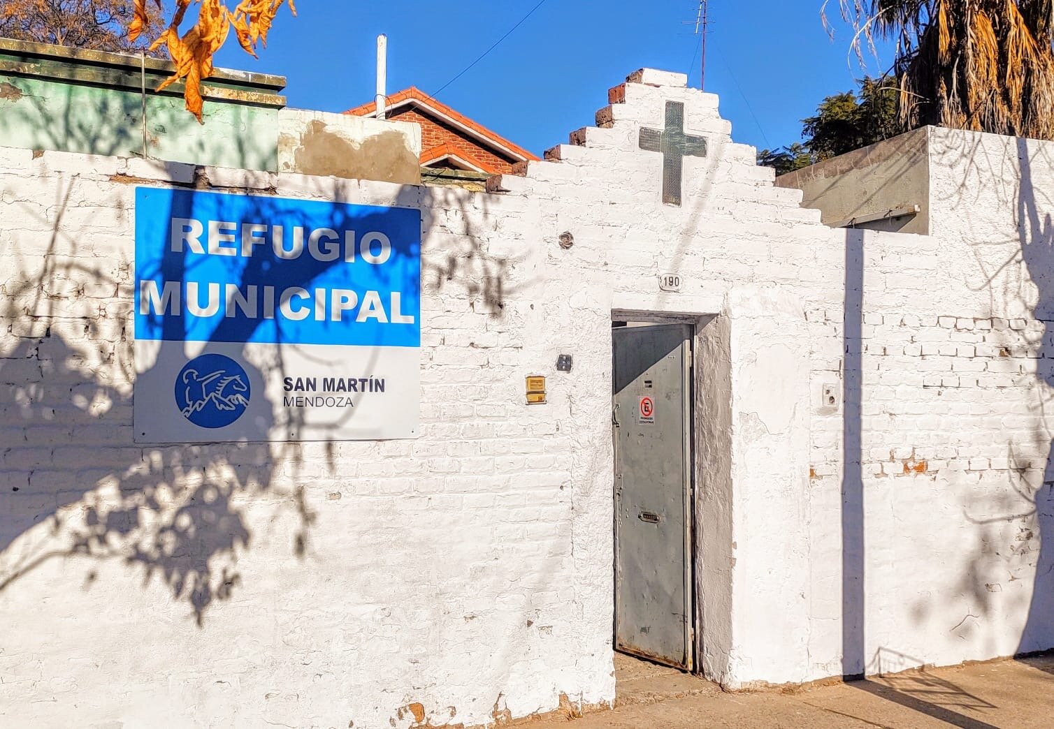 Refugio municipal para gente en situación de calle en San Martín 