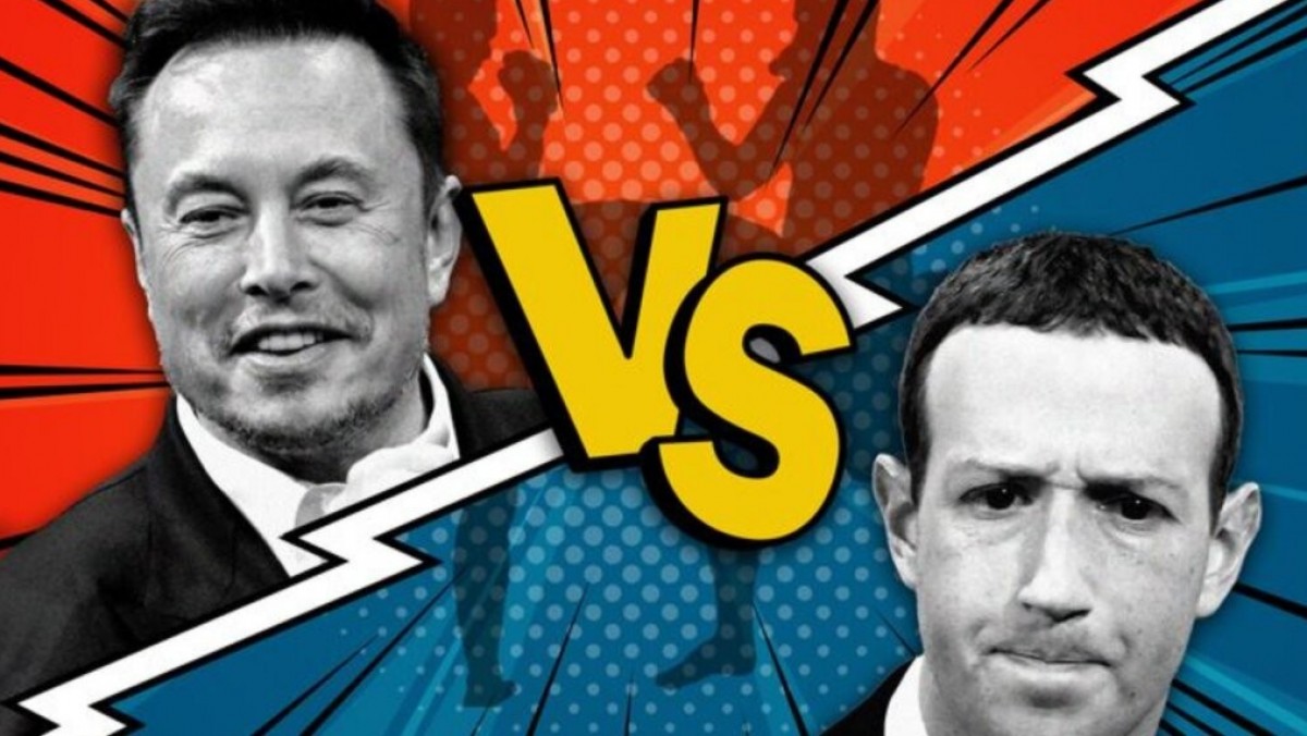 Zuckerberg y Musk entre Threads y Twitter: Tecno-emperadores en un duelo por el poder