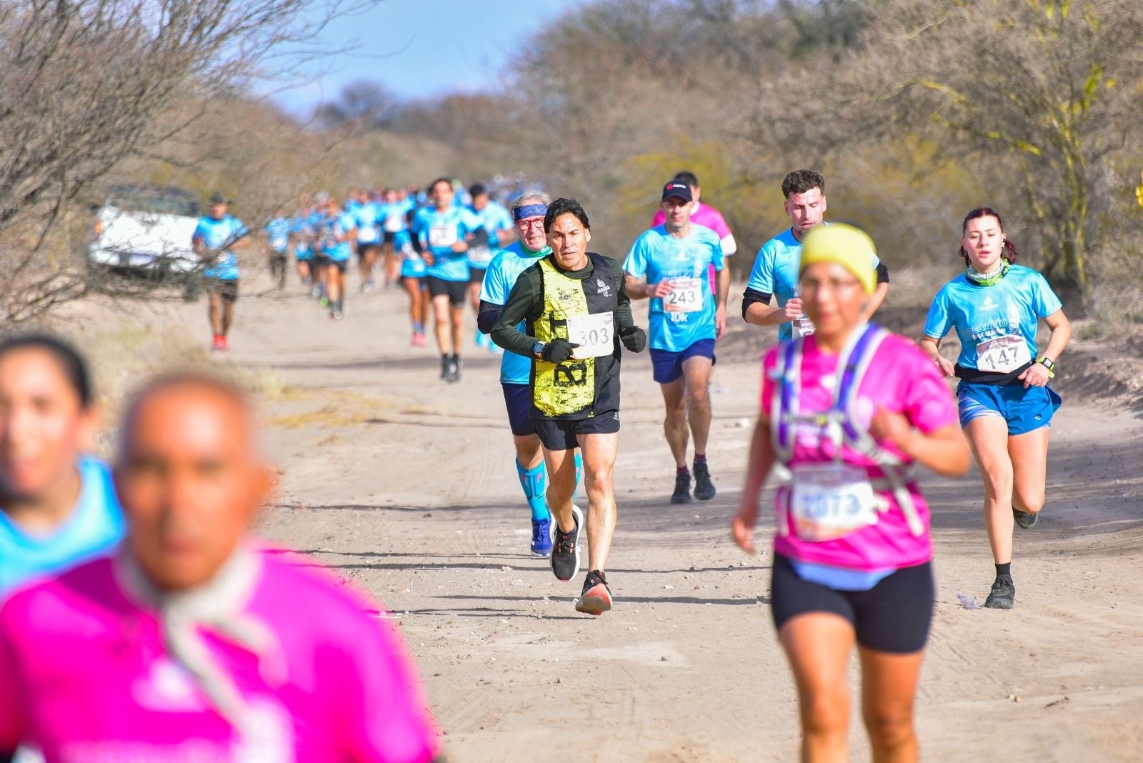 Ñacuñán vibró con el Terra Trail 2025: más de 600 runners desafiaron la arena y el sol