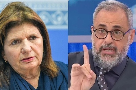 Bullrich negó allanamientos a Rial, pero en vivo le leyeron su propia denuncia
