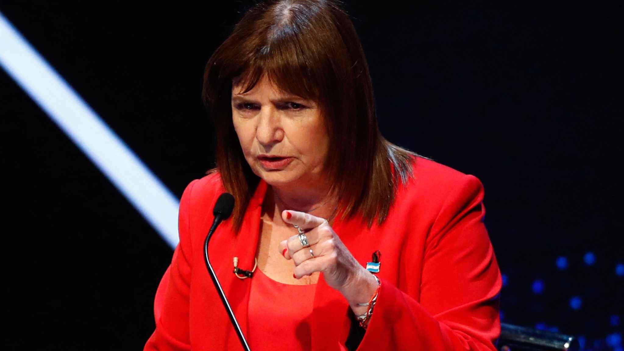  Patricia Bullrich más protagónica arremetió contra Milei y Massa en el segundo debate