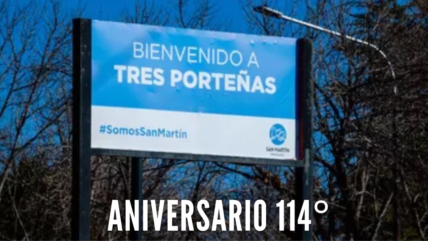 Tres Porteñas celebra 114 años con una semana de actividades culturales y deportivas